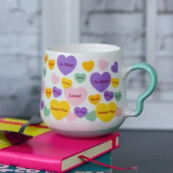 Coffee Cup - 400 Ml, Heart Shape Ballon Print