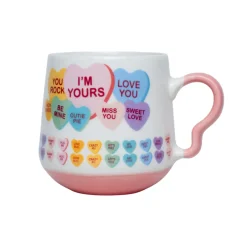 Coffee Cup - 400 Ml, Heart Shape Ballon Print