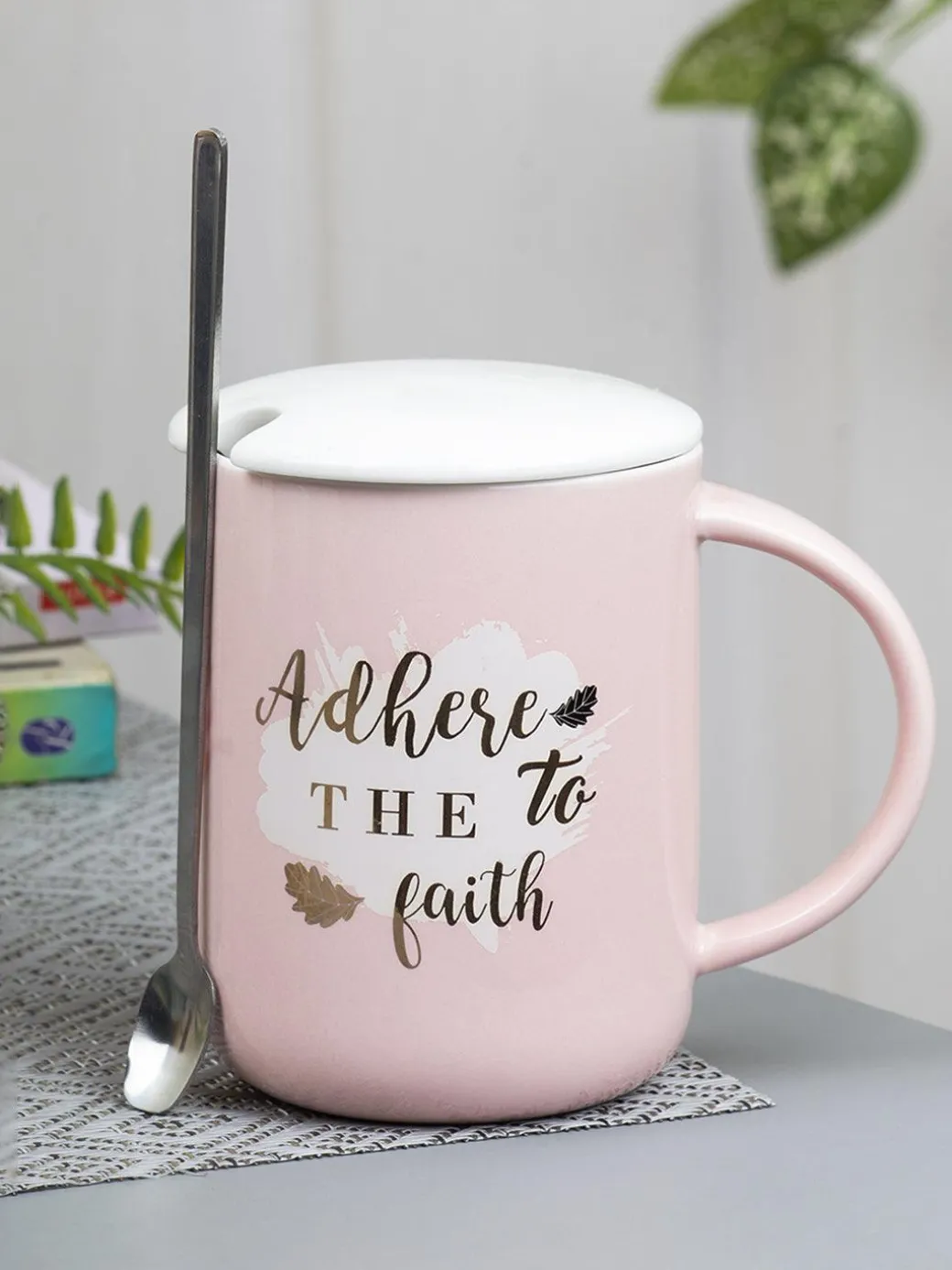 Coffee Mug With Lid (400 Ml)