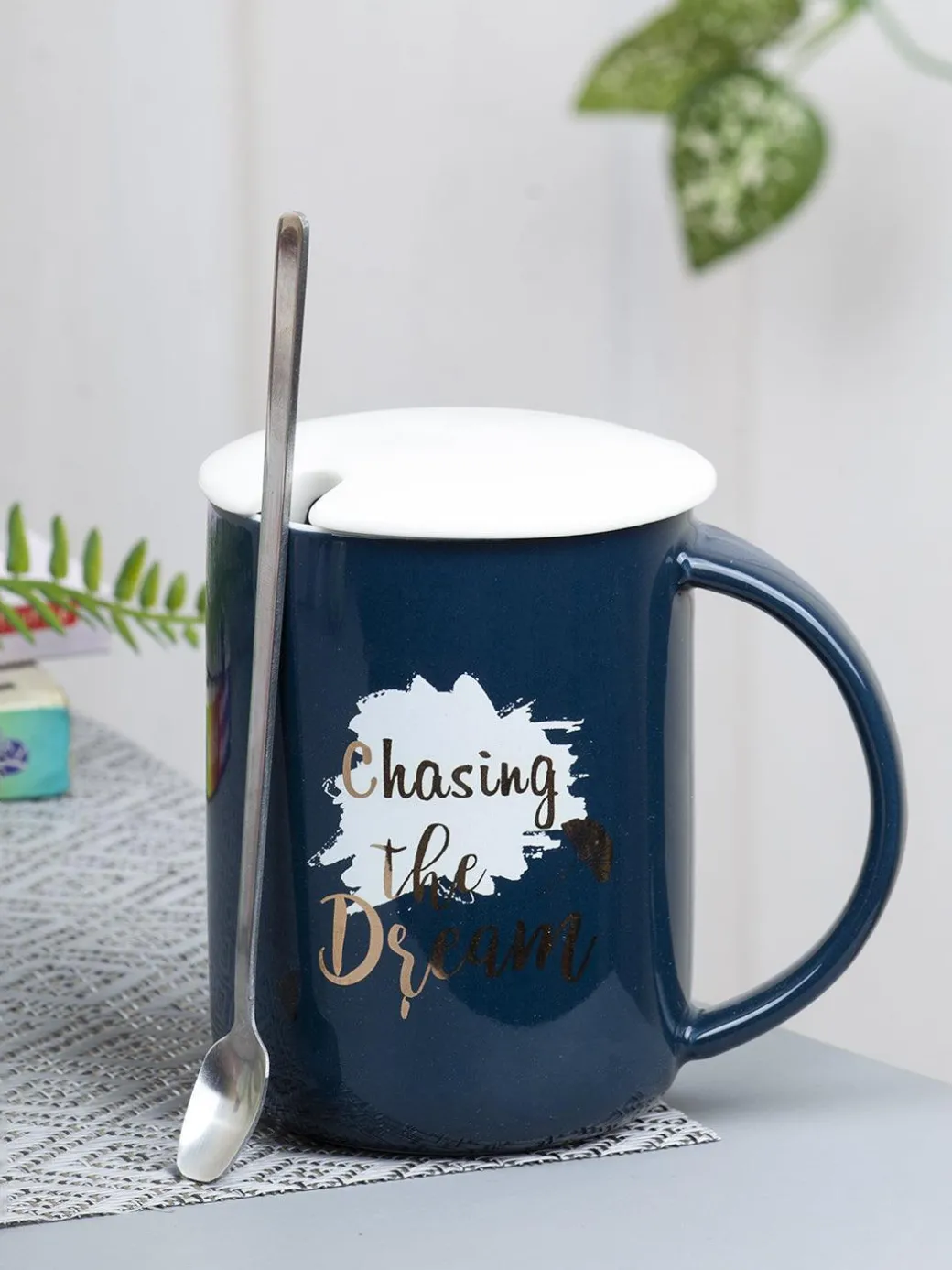 Coffee Mug With Lid (400 Ml)