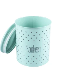 Cookie & Namkeen Jar Set Of 2 ( Green, Each 1700 Ml )