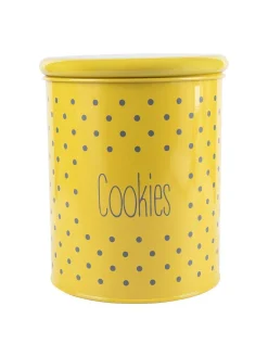 Cookies Jar With Lid - (Yellow, 1700mL)