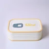 Cream Rectangle Lunch Box - 580 ML