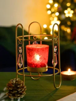 Crystal Hanging T-Lite Holder