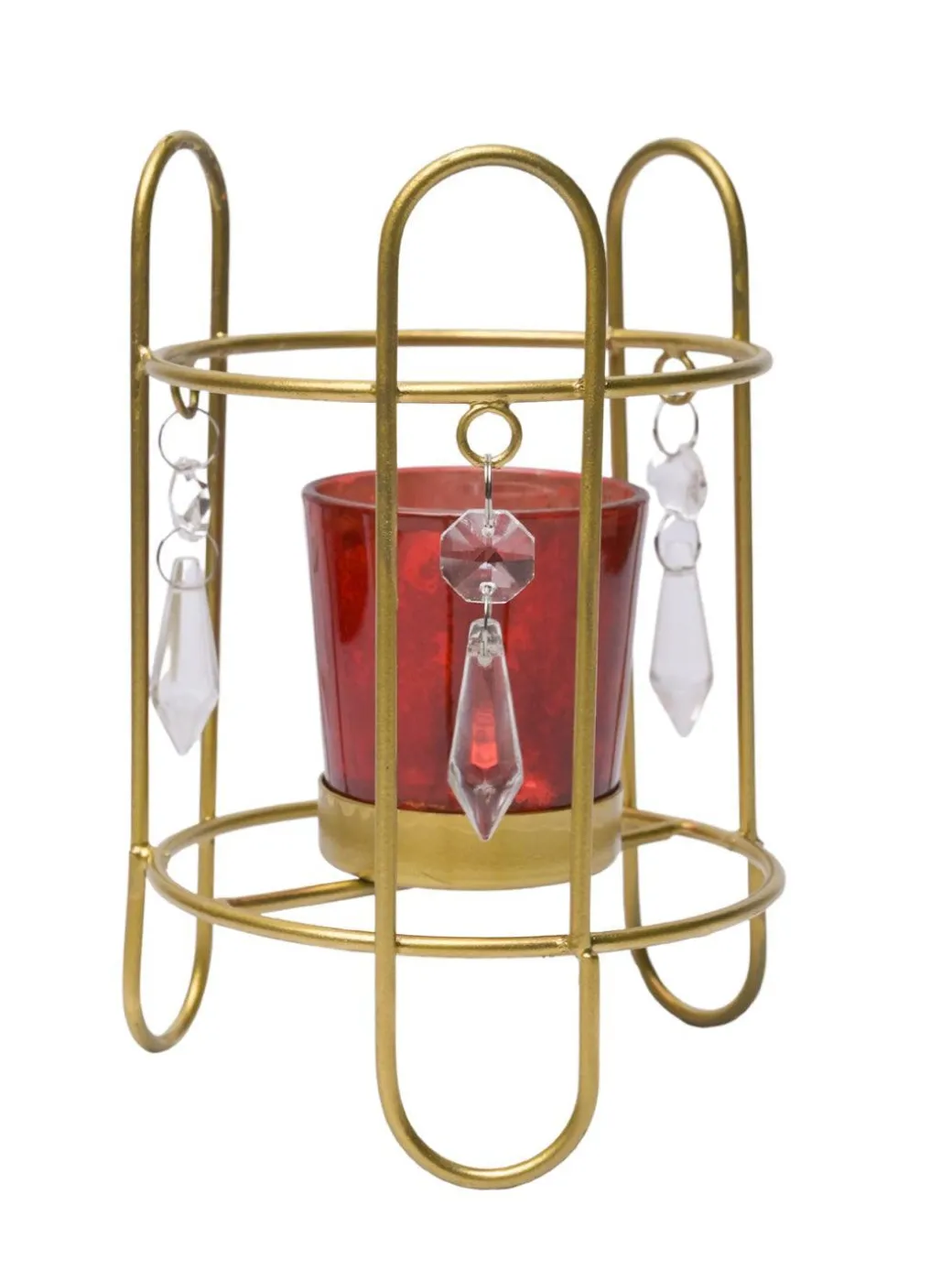 Crystal Hanging T-Lite Holder
