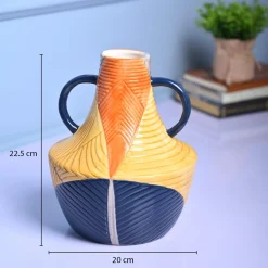 Cylindrical Classic - Multi-Color Vase