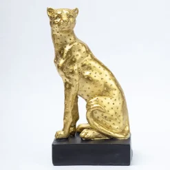 Decorative Cheetah Statue Home & Office Décor 8.5CM