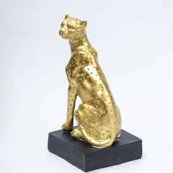Decorative Cheetah Statue Home & Office Décor 8.5CM