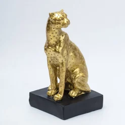 Decorative Cheetah Statue Home & Office Décor 8.5CM