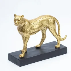 Decorative Cheetah Statue Home & Office Décor 16CM