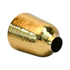 Decorative Rice Hammer Vase - Golden, Mason Shape