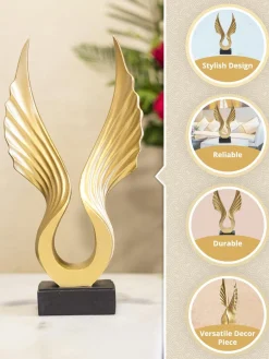 Decorative Wings Statue Home & Office Décor 14.5CM
