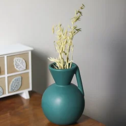 Deep Sea Green Decorative Vase