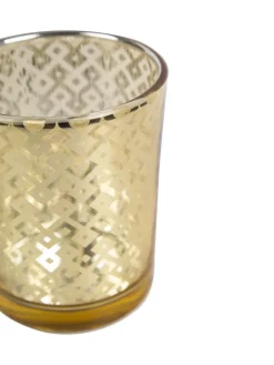 Diwali Home Decoration Tealight Candle Votive Holders Pack Of 3 Pcs