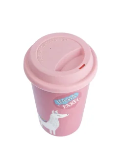 Double Wall Ceramic Travel Mug With Lid (400 mL)