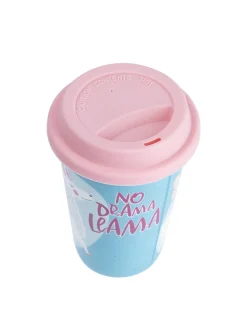 Double Wall Ceramic Travel Mug With Lid (400 mL)