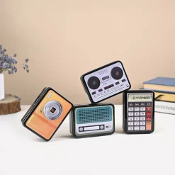 Electronic Items Print Storage Container (Set of 4)