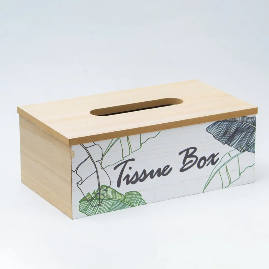 Exquisite Beige Tissue Holder Box