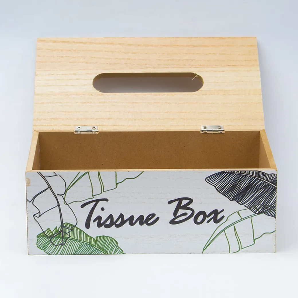 Exquisite Beige Tissue Holder Box