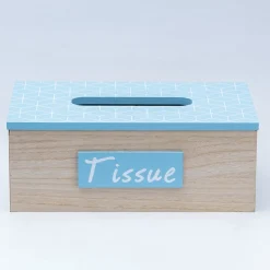 Exquisite Blue Tissue Holder Box