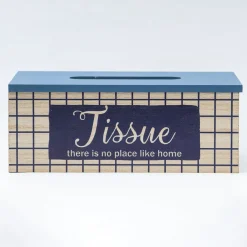 Exquisite Blue Tissue Holder Box For Home