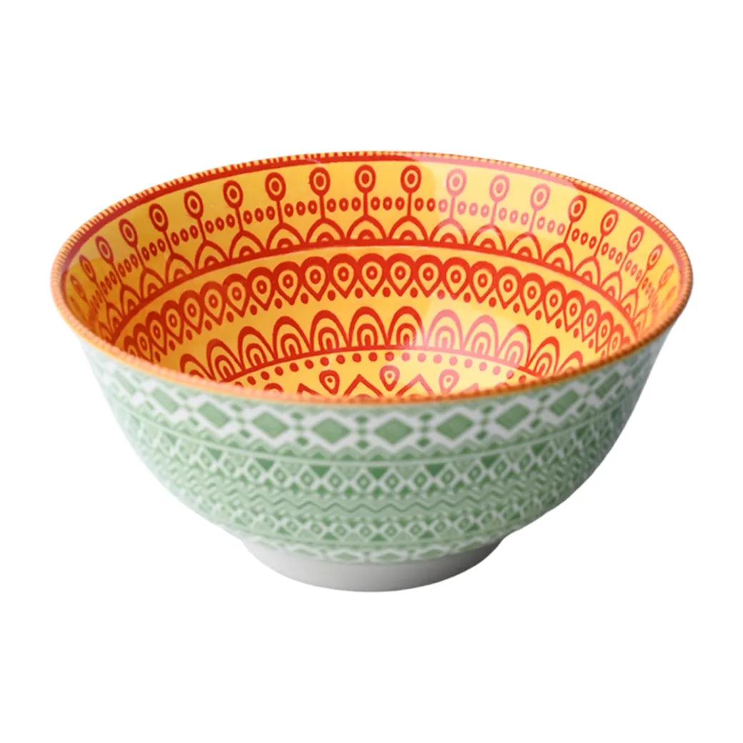 Floral Bowl Set Of 4 (280Ml)