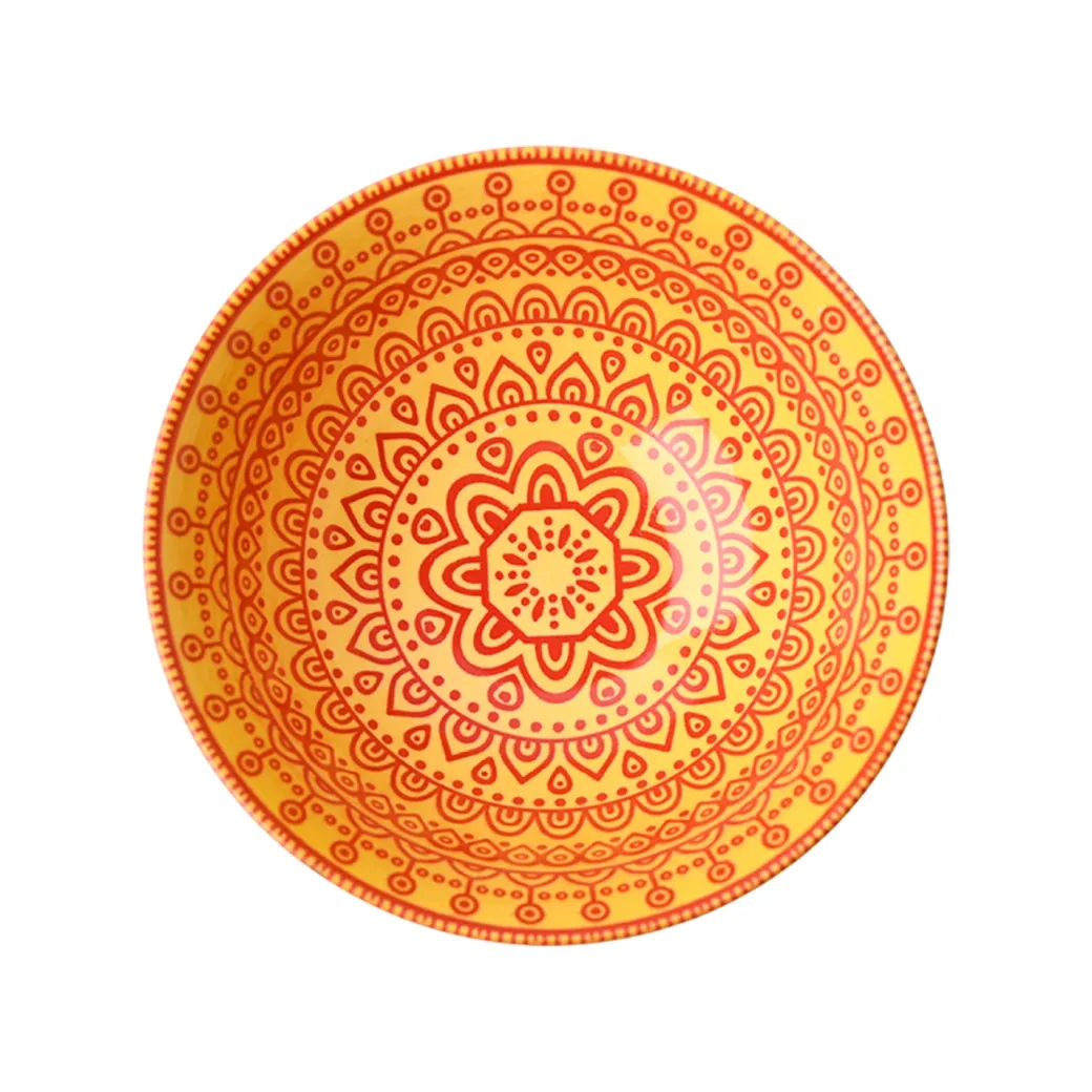 Floral Bowl Set Of 4 (280Ml)