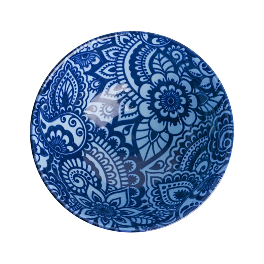 Floral Bowl Set Of 4 (280Ml)