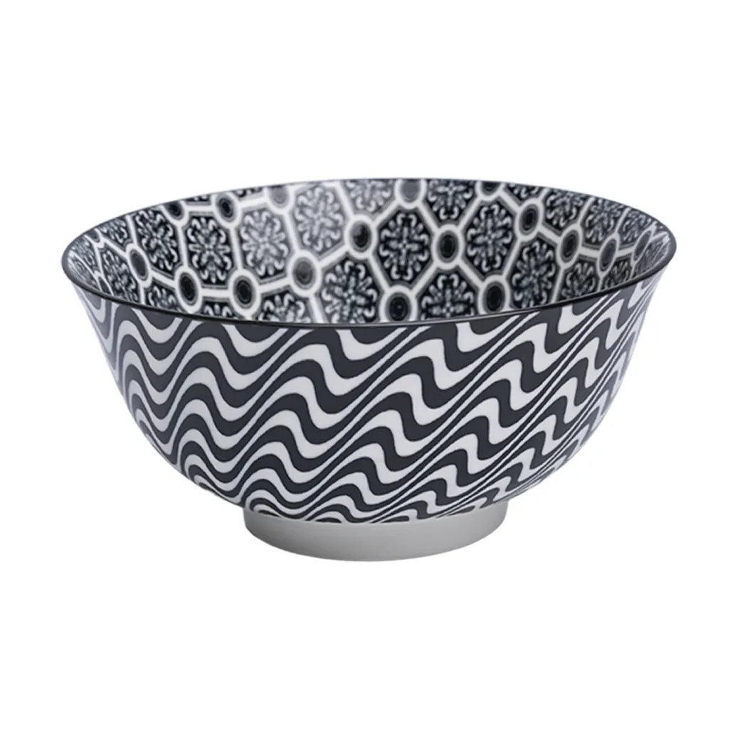 Floral Bowl Set Of 2 (650Ml)