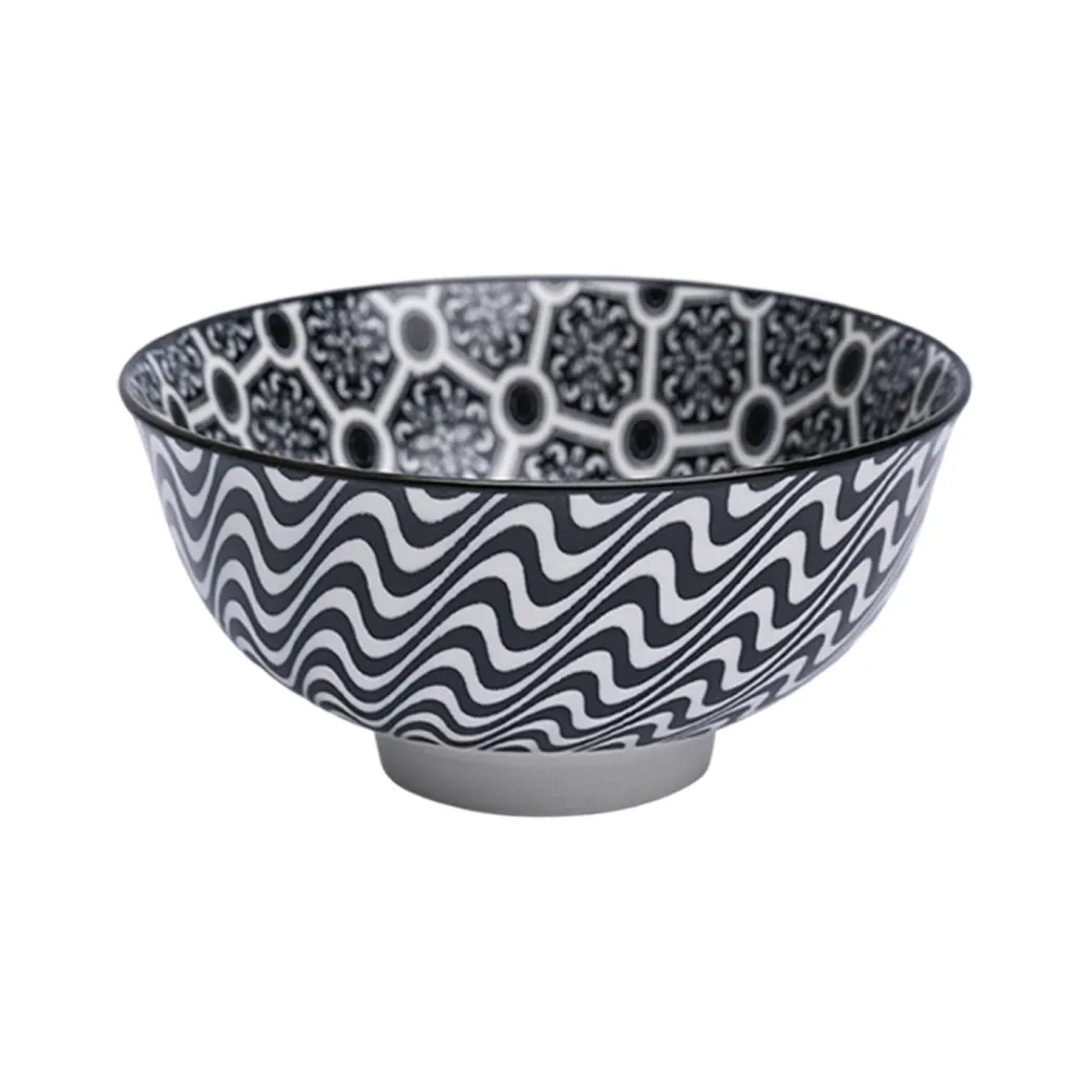 Floral Bowl Set Of 4 (280Ml)