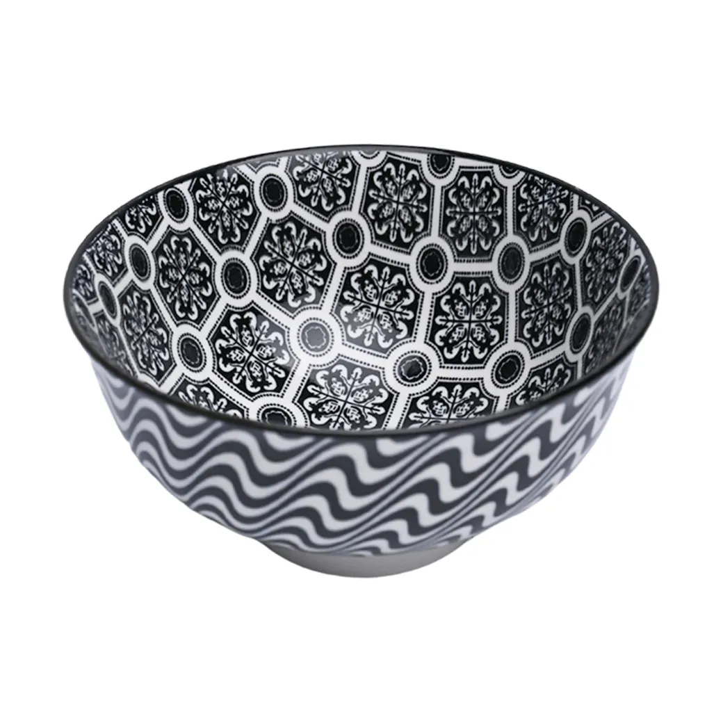 Floral Bowl Set Of 4 (280Ml)