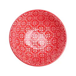 Floral Bowl Set Of 4 (280Ml)