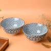 Geomatry Bowl Set Of 2 (650Ml)