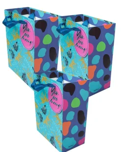 Gift Bag, Cheetah, Paper Bag, Small, Multicolor, Paper, Set of 3
