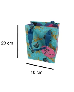 Gift Bag, Cheetah, Paper Bag, Small, Multicolor, Paper, Set of 3