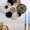 Golden Beauty - Round Wall Plaque