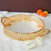 Golden Decorative Basket