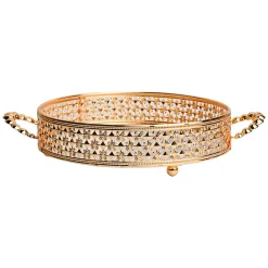 Golden Decorative Basket