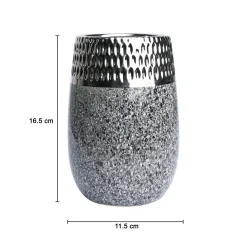 Golden Edge + Ceramic Vase