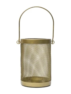 Golden Iron Knitted Lantern