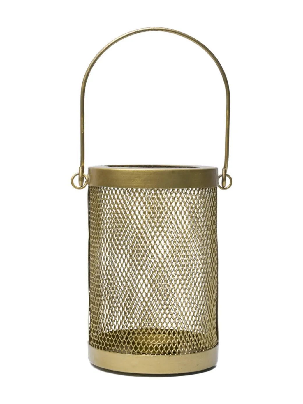 Golden Iron Knitted Lantern