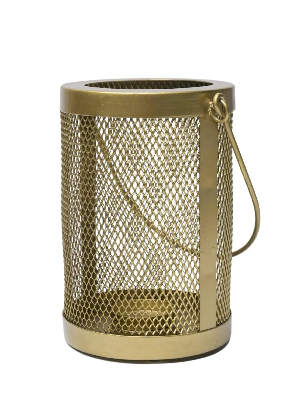 Golden Iron Knitted Lantern