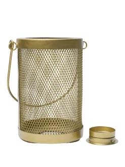 Golden Iron Knitted Lantern