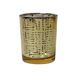 Golden T-Lite Holder Set Of 3