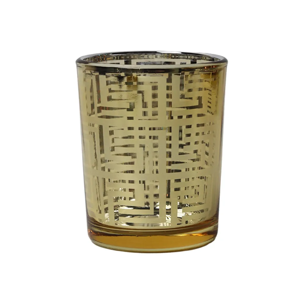 Golden T-Lite Holder Set Of 3