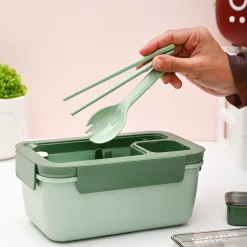 Green Lunch Box Set (1200ml + 40ml)