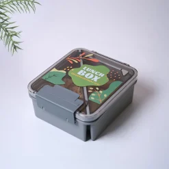 Grey Lunch Box Set - Minimalist and Modern