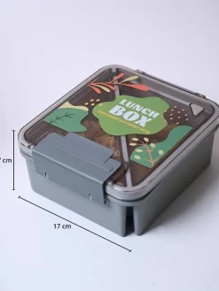 Grey Lunch Box Set - Minimalist and Modern