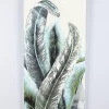 Hand Painted Big Leaf Oil Painting on Canvas - Market99