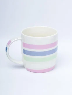 Horizontal Stripes Pattern Mug - 350mL, Multi